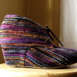 Funky Colorful Wedges